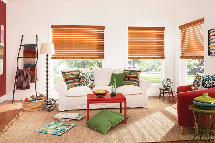 Bali 2 1/2 Inch Composite Faux Wood Blinds